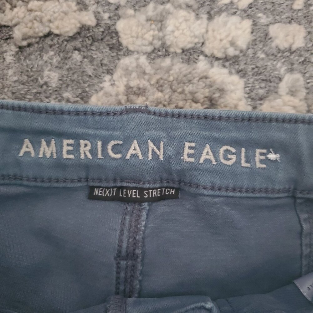 American Eagle Women's NE(X)T LEVEL STRETCH Super High-Rise Jeggings Size 4 Long - Picture 6 of 11
